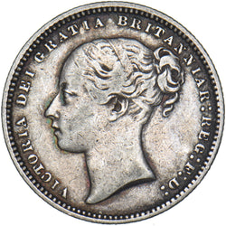 1873 Shilling (Die no. 109) - Victoria British Silver Coin - Nice