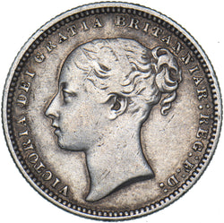 1875 Shilling (Die no. 24) - Victoria British Silver Coin - Nice