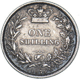 1875 Shilling (Die no. 24) - Victoria British Silver Coin - Nice
