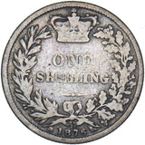 1876 Shilling (Die no. 20) - Victoria British Silver Coin