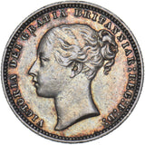 1877 Shilling (Die no. 34) - Victoria British Silver Coin - Nice