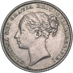 1879 Shilling - Victoria British Silver Coin - Nice