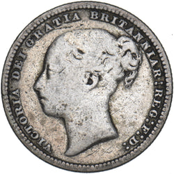 1879 Shilling - Victoria British Silver Coin