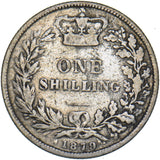 1879 Shilling - Victoria British Silver Coin