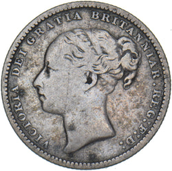 1880 Shilling - Victoria British Silver Coin