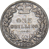 1882 Shilling - Victoria British Silver Coin