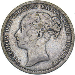1885 Shilling - Victoria British Silver Coin