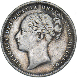 1886 Shilling - Victoria British Silver Coin
