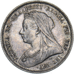 1893 Shilling - Victoria British Silver Coin - Nice
