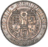 1893 Shilling - Victoria British Silver Coin - Superb