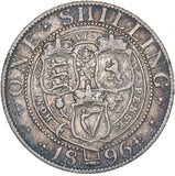 1896 Shilling - Victoria British Silver Coin