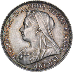 1897 Shilling - Victoria British Silver Coin - Superb