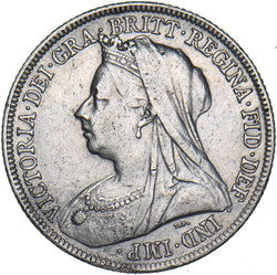 1897 Shilling - Victoria British Silver Coin