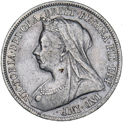 1900 Shilling - Victoria British Silver Coin