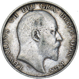 1903 Shilling - Edward VII British Silver Coin - Nice