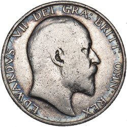 1904 Shilling - Edward VII British Silver Coin