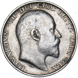 1904 Shilling - Edward VII British Silver Coin