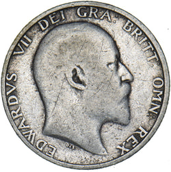 1905 Shilling - Edward VII British Silver Coin