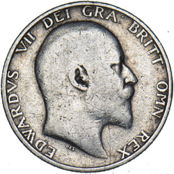 1905 Shilling - Edward VII British Silver Coin