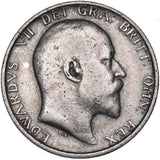 1907 Shilling - Edward VII British Silver Coin