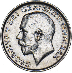 1918 Shilling - George V British Silver Coin - Nice
