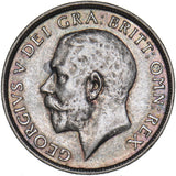 1919 Shilling - George V British Silver Coin - Nice