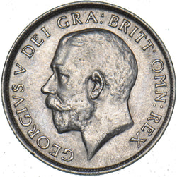 1919 Shilling - George V British Silver Coin - Nice
