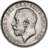 1919 Shilling - George V British Silver Coin - Nice