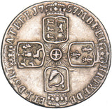 1757 Sixpence - George II British Silver Coin
