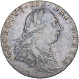 1787 Sixpence - George III British Silver Coin