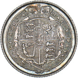 1817 Sixpence - George III British Silver Coin - Very Nice