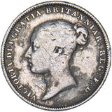 1841 Sixpence - Victoria British Silver Coin