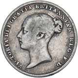 1844 Sixpence (Large 44) - Victoria British Silver Coin