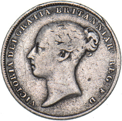 1846 Sixpence - Victoria British Silver Coin