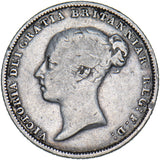 1851 Sixpence - Victoria British Silver Coin