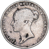 1862 Sixpence - Victoria British Silver Coin