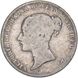 1863 Sixpence - Victoria British Silver Coin