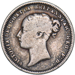 1873 Sixpence (Die no. 118) - Victoria British Silver Coin