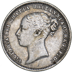 1873 Sixpence (Die no. 85) - Victoria British Silver Coin