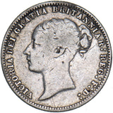 1878 Sixpence (Die no. 53) - Victoria British Silver Coin