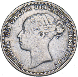 1881 Sixpence - Victoria British Silver Coin