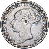 1881 Sixpence - Victoria British Silver Coin