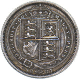 1887 Sixpence - Victoria British Silver Coin - Nice