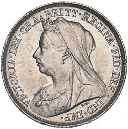 1898 Sixpence - Victoria British Silver Coin - Very Nice