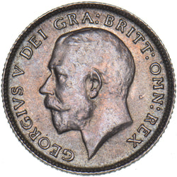 1915 Sixpence - George V British Silver Coin - Very Nice