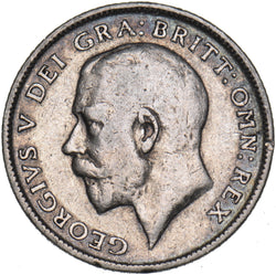 1917 Sixpence - George V British Silver Coin
