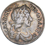 1684 Maundy Fourpence (4 over 3 ) - Charles II British Silver Coin - Nice