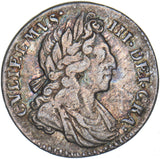 1701 Maundy Fourpence - William III British Silver Coin - Nice