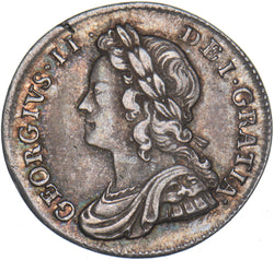 1729 Maundy Fourpence - George II British Silver Coin - Very Nice