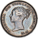1884 Maundy Fourpence - Victoria British Silver Coin - Very Nice